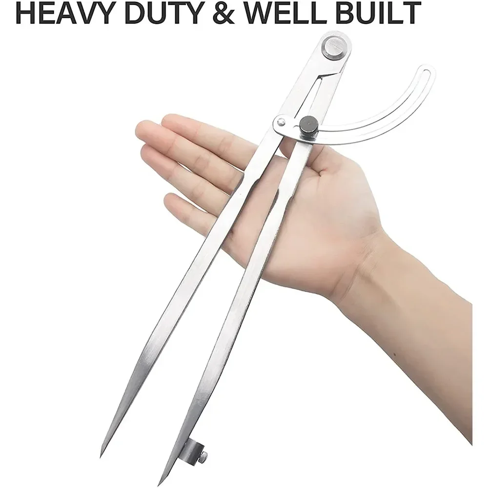 

Компас Для Деревообработки 100-300 Мм: Инструмент Для Черчения, Разметки Кругов, Геометрических Рисунков И Резьбы По Дереву