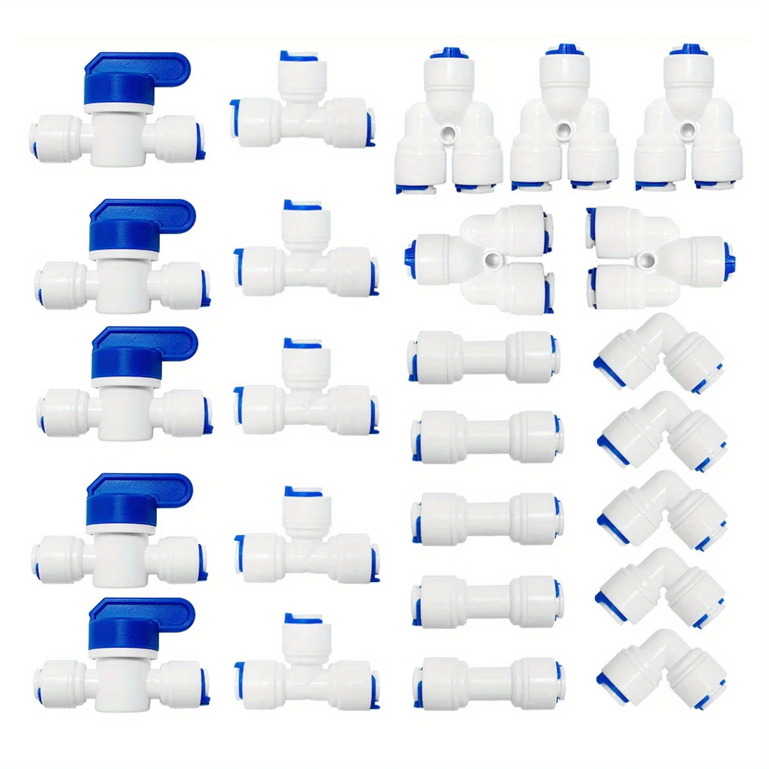

Набор быстроразъемных шаровых кранов 1/4 дюйма