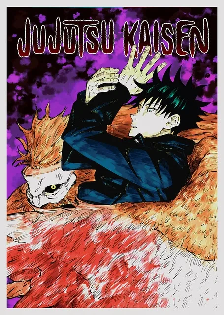 

Картина Jujutsu Kaisen печать на холсте