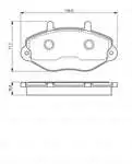 

BOSCH 0986494037 ON BRAKE BALATASI TRANSIT V184 8.00 (GDB1461) KAMPANYALI (.)