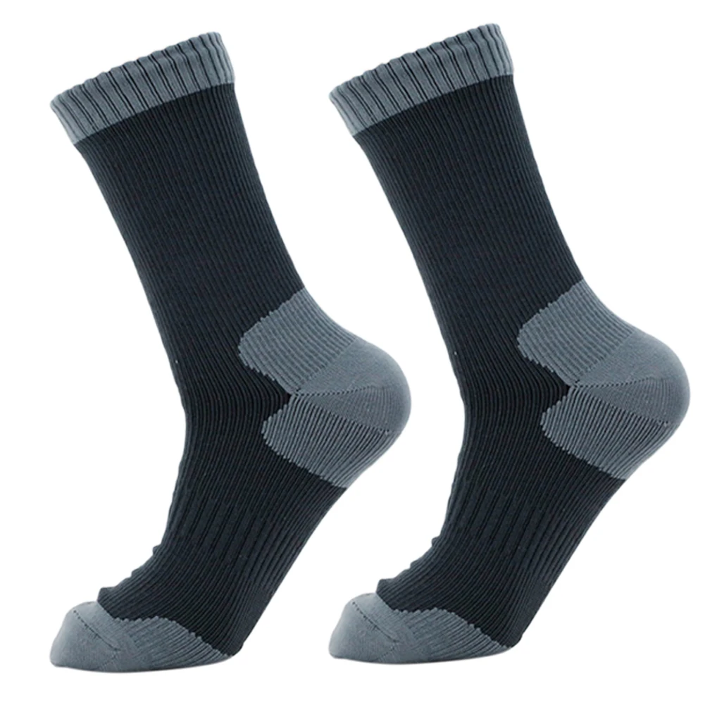 

1 Pair Sport Socks Waterproof Breathable Road Bicycle Socks for Men Women Outdoor Hiking Climbing Cycling Skiing Trekking Socks