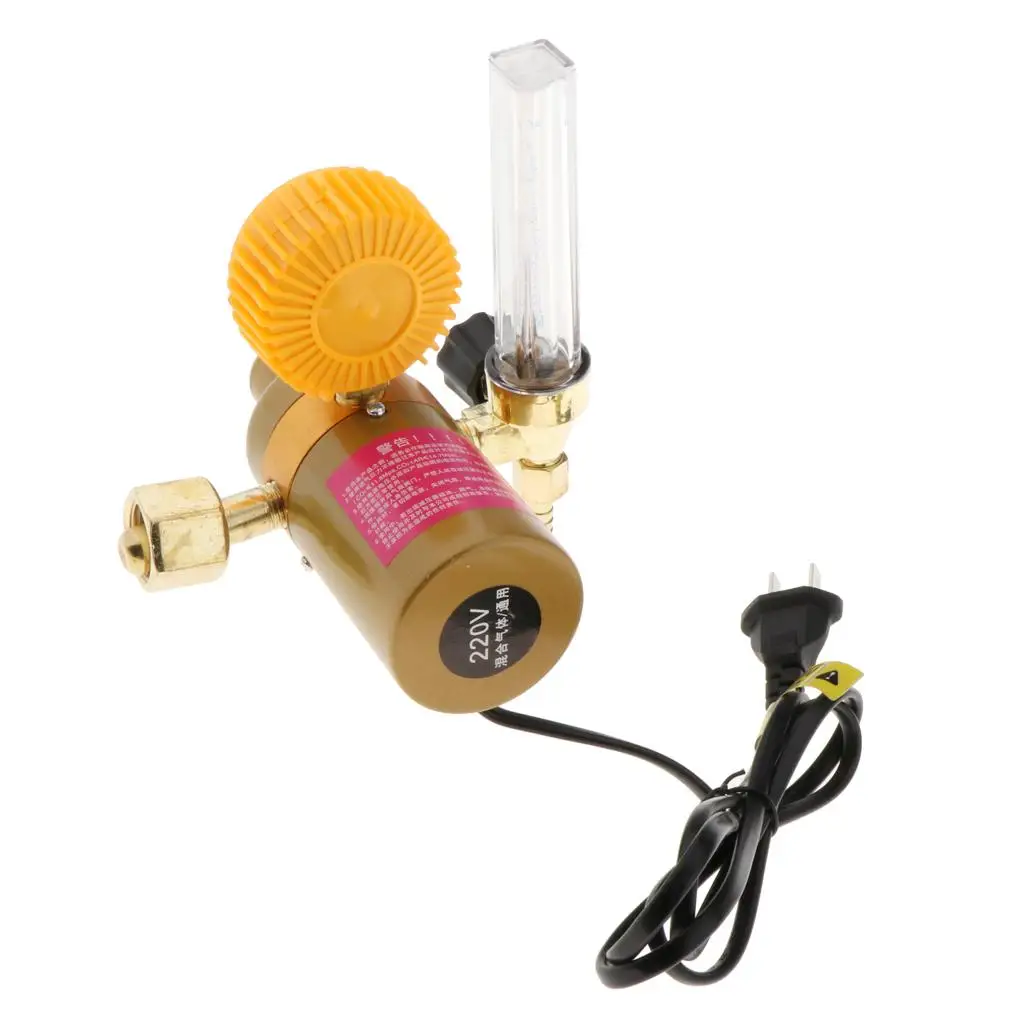 Chemical Co2 Gas Pressure Reducer Gauges TIG MIG Welding Gauge