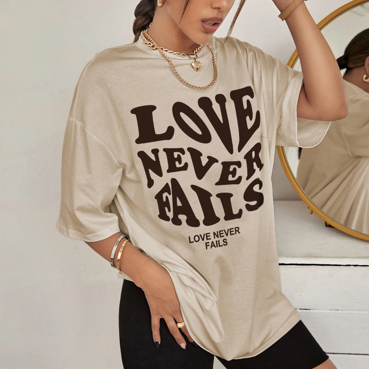 

Plus Size Summer Short Sleeve T-shirts Top T Shirt Ladies Womens Graphic Tee Summer TShirt White T Shirt Tops Print Tshirt