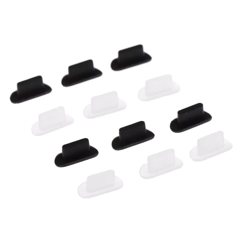 

10pc Dustproof Cover Cap Jack USB Port Anti-dust Plug For Lightning Charger Port