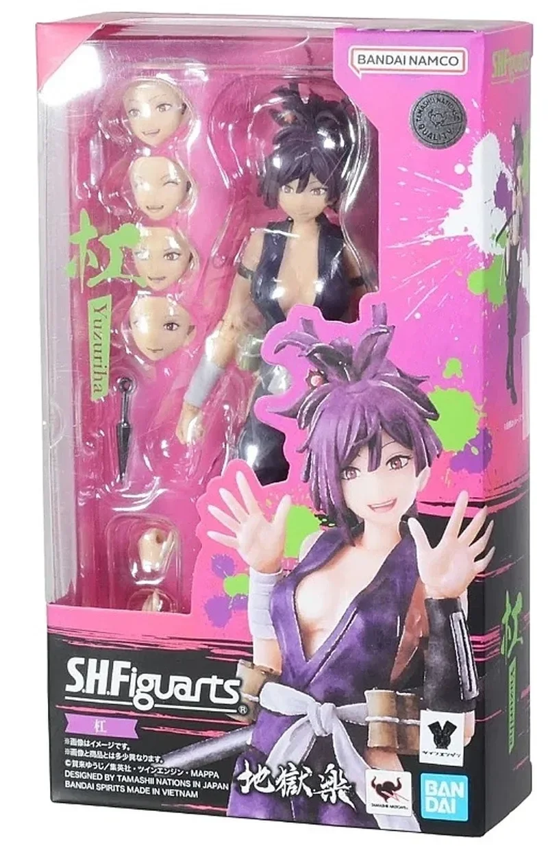 В наличии Bandai S.h. Фигурка Shf Yuzuriha экшн-Фигурка hell Raku коллекционная игрушка подарок