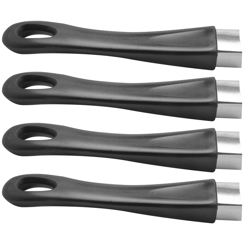 

4X Black Replacement Bakelite Handle For Pan Pot Cookware