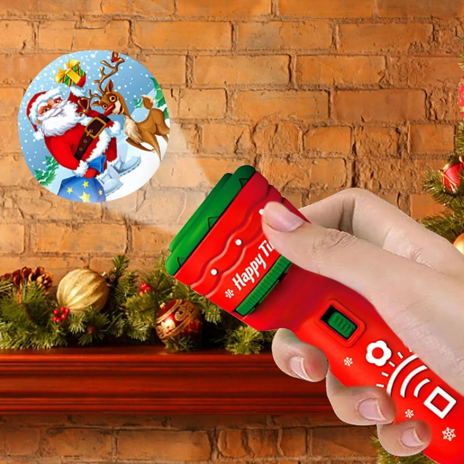 Оригинальная игрушка веселая искусственная 24 рисунка Рождественская фотография