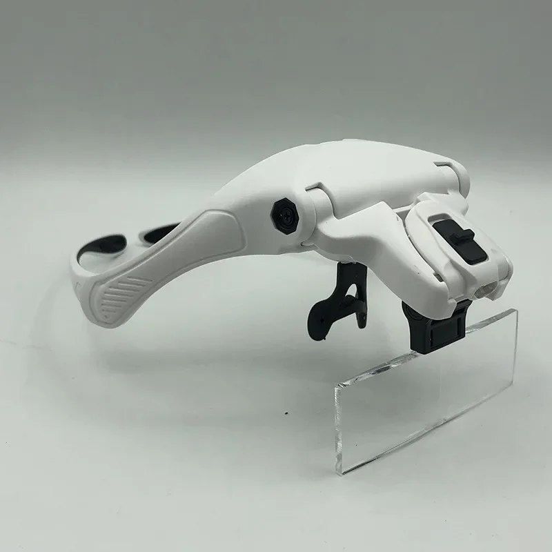 

Увеличительные очки, светодиодная лампа, головная лупа, ювелирная повязка на голову, лупа, очки, оптическое стекло, инструмент для ремонта, лупа для чтения