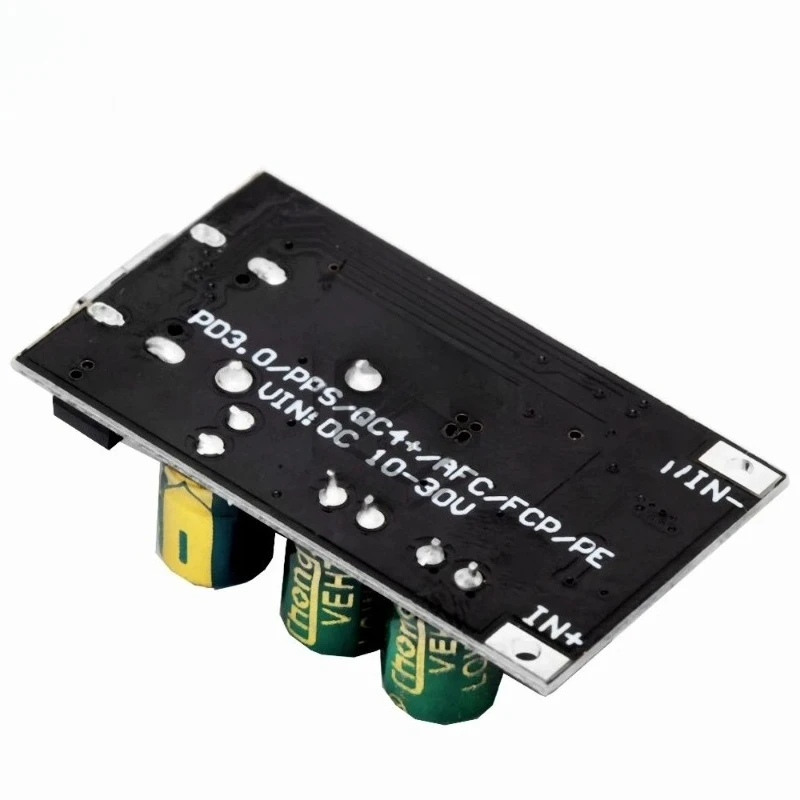 Фото PD3.0/PPS/QC4.0DIY Быстрое зарядное устройство DC 10-30В 30Вт, понижающий модуль для экстренной зарядки мобильного телефона №5