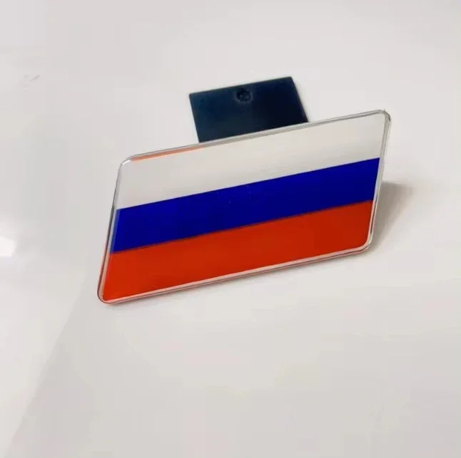 

Универсальная Великобритания, немецкая Франция, Италия, Россия, Америка, флаг, передняя решетка автомобиля, эмблема, наклейка для BMW VW Mazda Tesla KIA Chevrolet