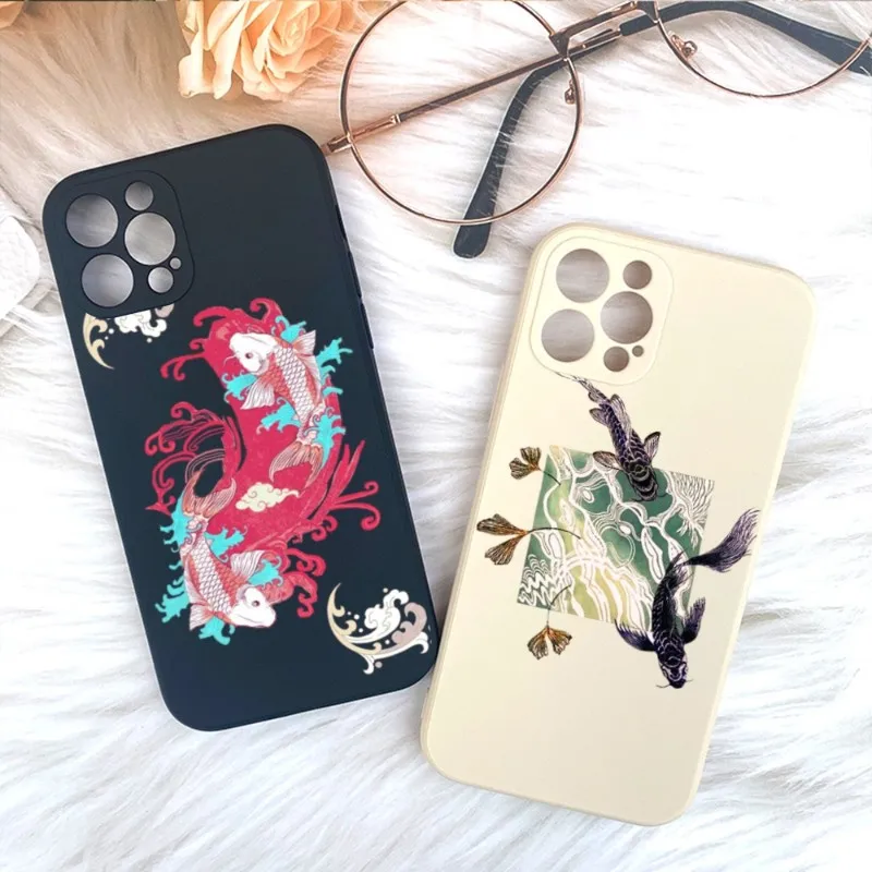 

Чехол для телефона с милыми животными для IPhone 14 11 12 13 Pro Max X XR XS Max 6 6S 7 8 Plus SE 2022, чехол для телефона с жидкостью квадратной формы