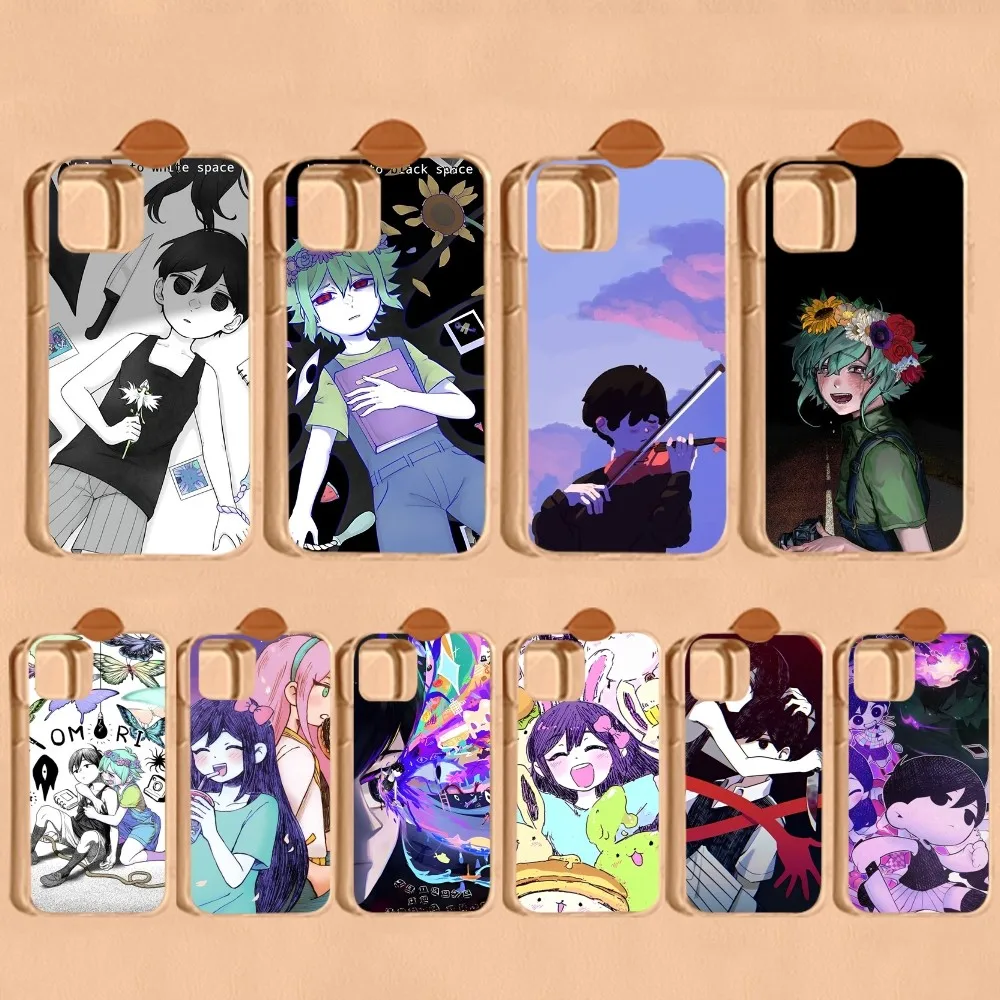 

Omori Game Anime Phone Case For iPhone 14 11 12 13 Mini Pro XS Max Cover 6 7 8 Plus X XR SE 2020 Funda Shell