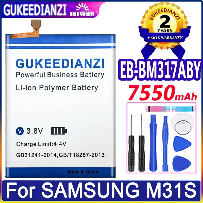 EB-BM317ABY Сменный аккумулятор большой емкости для мобильного телефона 7550 мАч SAMSUNG