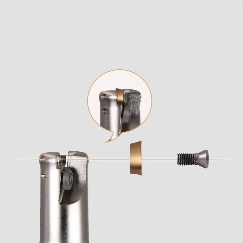 TRS 4R Фрезерный станок с быстрой подачей Удлиненная ручка RDMT0802 Сплав ЧПУ