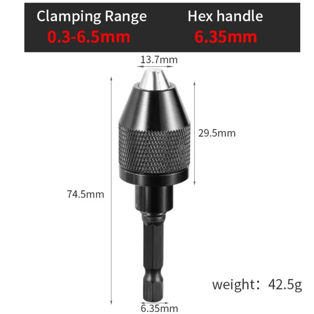 

Безключевой патрон для дрели