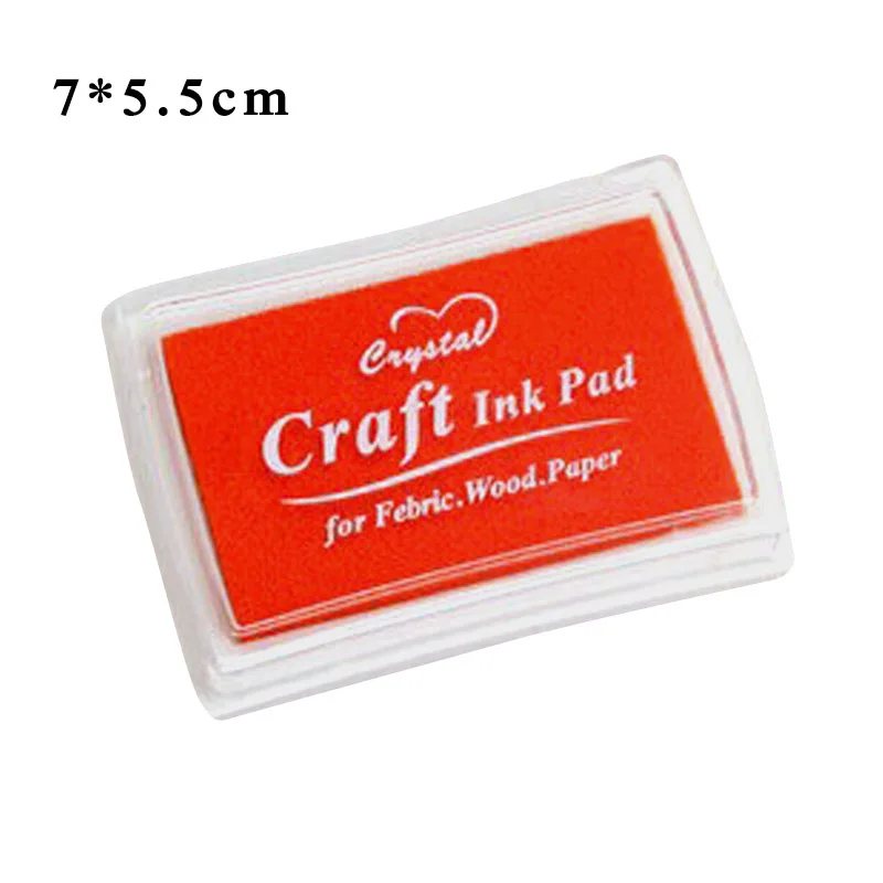 1 шт. бумажная подложка для резиновых штампов чернильная Подложка разных цветов