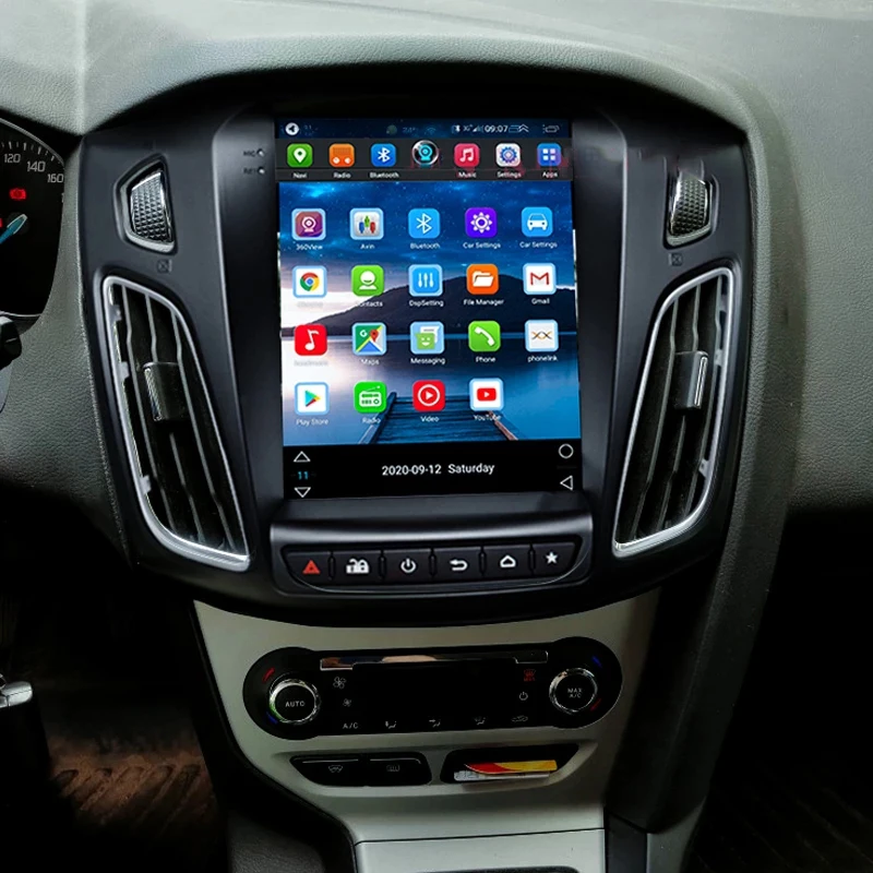 Автомагнитола 2 Din 9 7 дюйма Android 11 GPS Wi-Fi для Ford Focus 12-18 Вт/Canbus мультимедийный