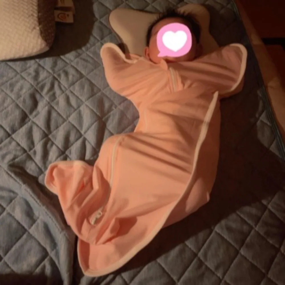 Комбинезоны с поднятой рукой одеяло для новорожденных эластичное хлопковое