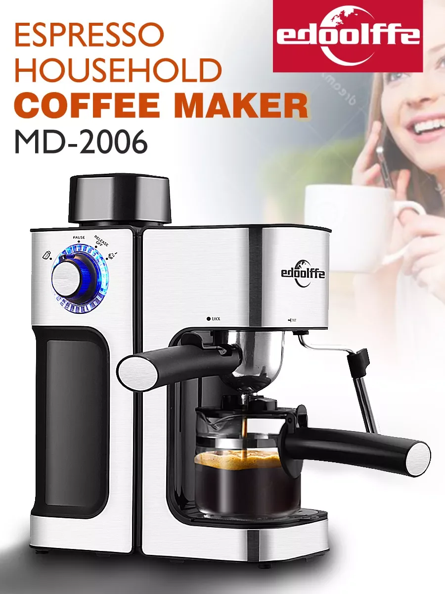 

HA-Life Home Office Small Coffee Machine Semi-automatic Steam Milk Frothing Integrated Fancy Espresso Machine2021