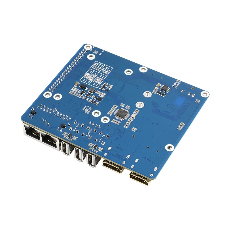 WIFI6 двойная основная плата ETH/мини-компьютер разработан для компьютера Raspberry Pi 4