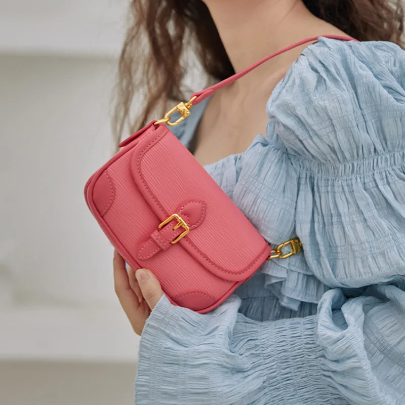 

2023 Новинка 2023 брендовая мини-сумка женская сумка 2023 универсальная Повседневная текстурная сумка через плечо для женщин