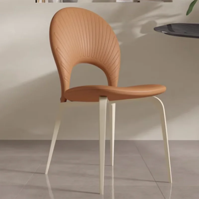 

White Accent Kitchen Chairs Modern Individual Lounges Luxury Dining Room Chairs Nordic Sillas Comedores Home Furniture MQ50CY