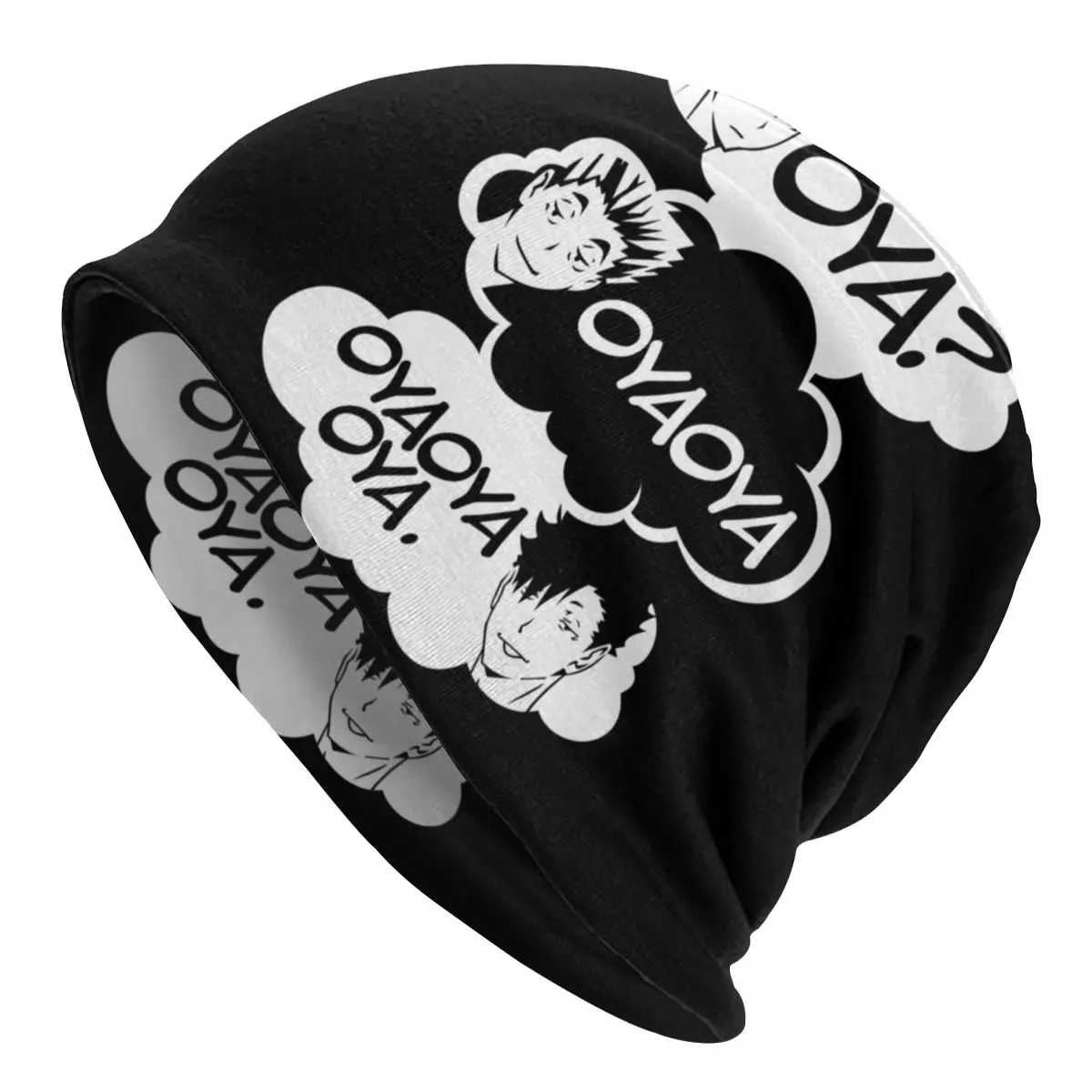 

Шапка-бини Oya Haikyuu Мужская, уличная зимняя теплая вязаная шапка для волейбола, шапка для взрослых с аниме Kuroo, Bokuto, манга, Shoyo