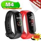 2021 M4 смарт-браслет шагомер калорий фитнес-трекер для бега для мужчин и женщин спортивные модные Смарт-часы для Xiaomi Huawei