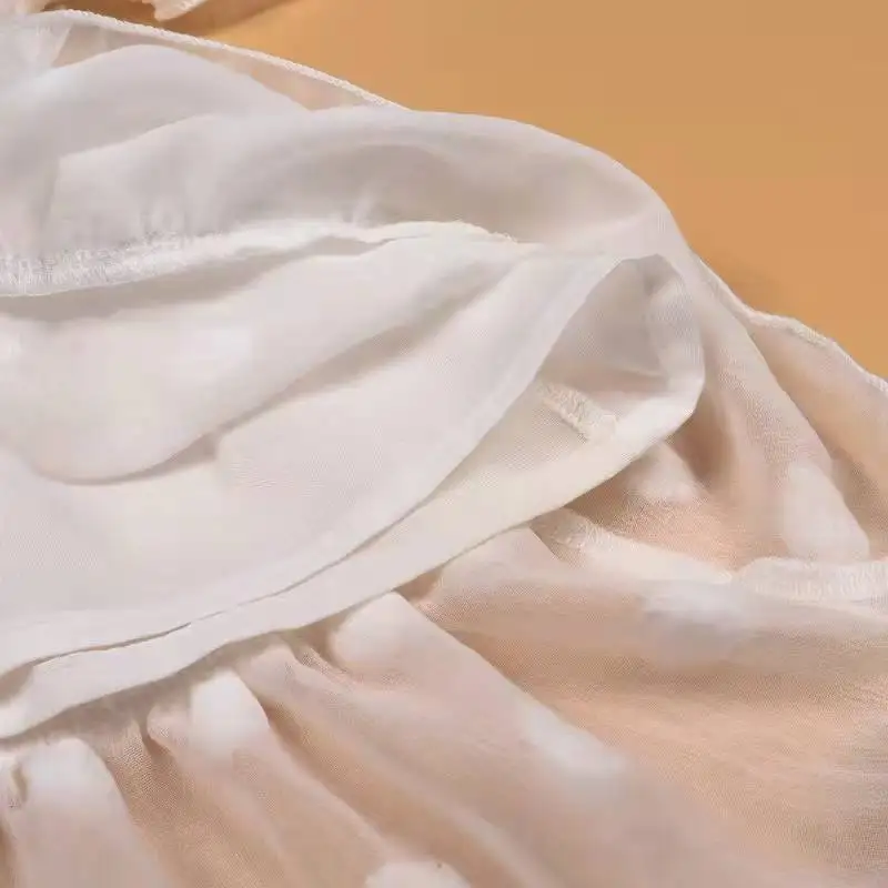 Шифоновые платья для мамы и дочки комплект семьи ребенка я Тюлевая одежда модное