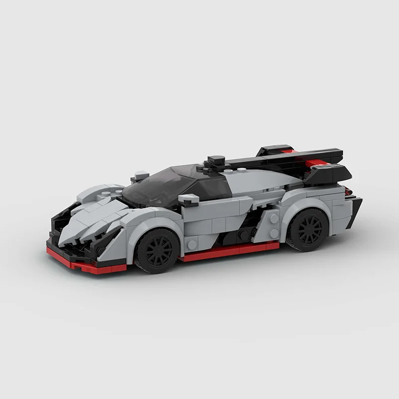 Moc Speed Champions Racing Cars Креативные Искусственные Спортивные Городские Пейзажи