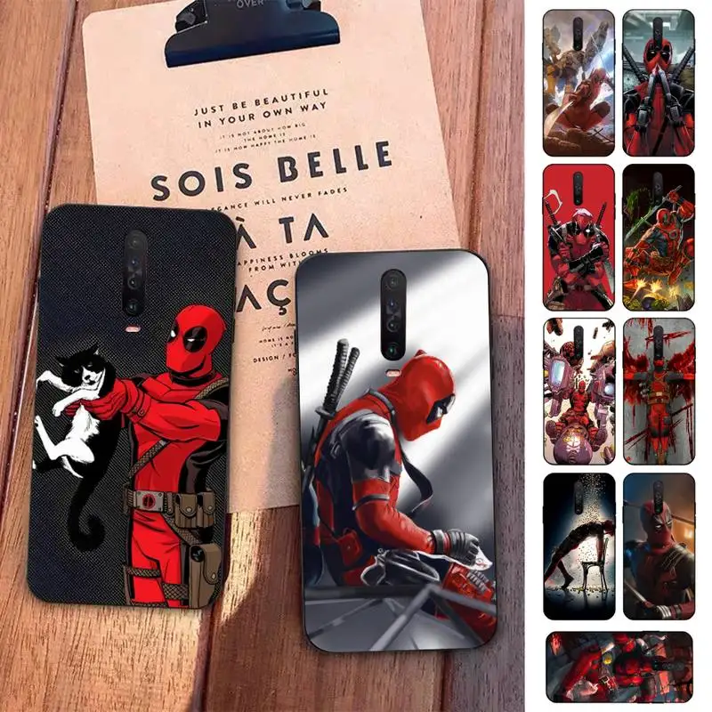 

Disney Deadpool Phone Case for Redmi 5 6 7 8 9 A 5plus K20 4X S2 GO 6 K30 pro