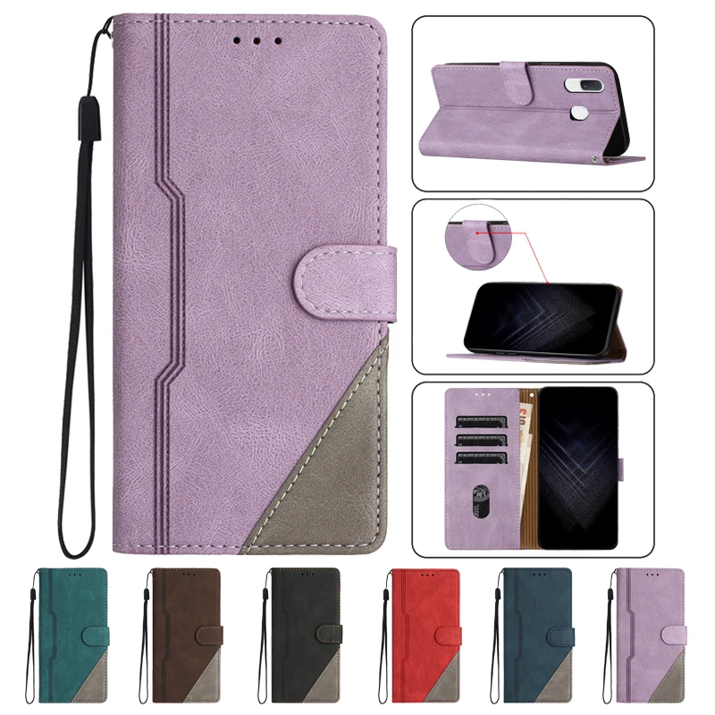 

For Samsung A20e Funda Wallet Leather Flip Case For Samsung Galaxy A20 E A20s A205 A202 A207 Cover Magnet Card Holder Phone Bags