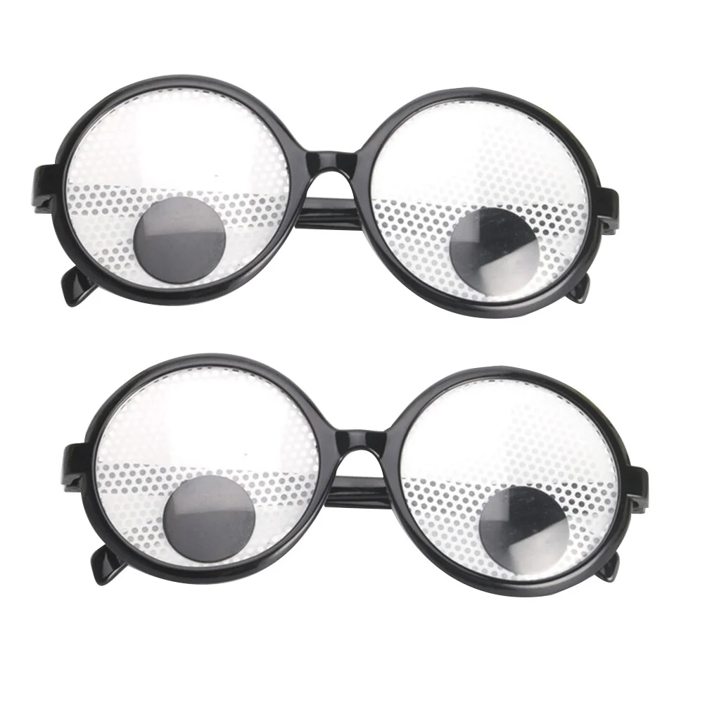 

2 Pcs Funny Funny Party Glasses Party Photo Props Eyeball Cosplay Creative Novel Sunglasses Prom Dynamic