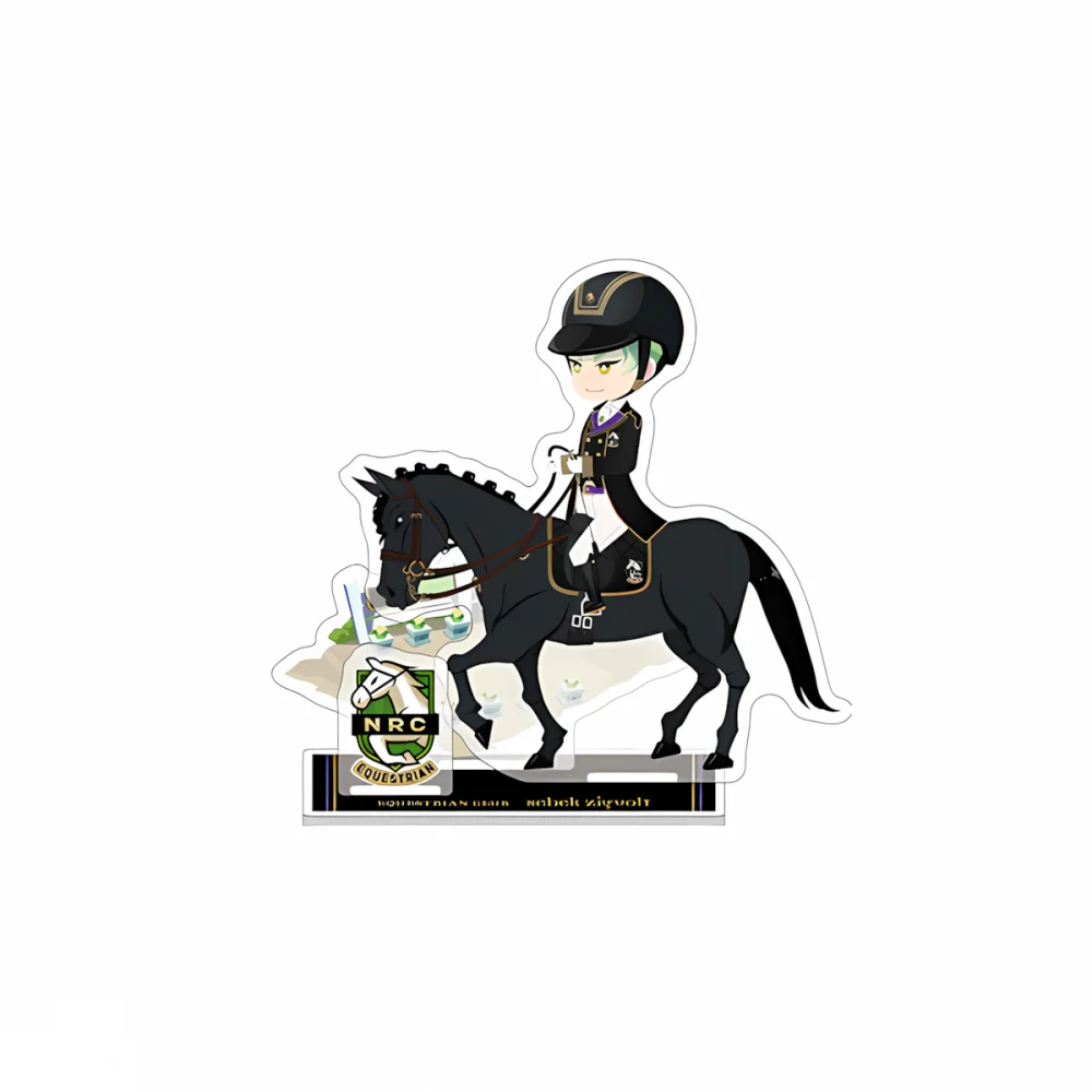 Брелок-подставка из акрила Twisted-Wonderland 2026 New Ace Jack Trey Epel Deuce Cater Q Version, подарок для любителей конного спорта (art.: 3920db85fd209) - 3920db85fd209