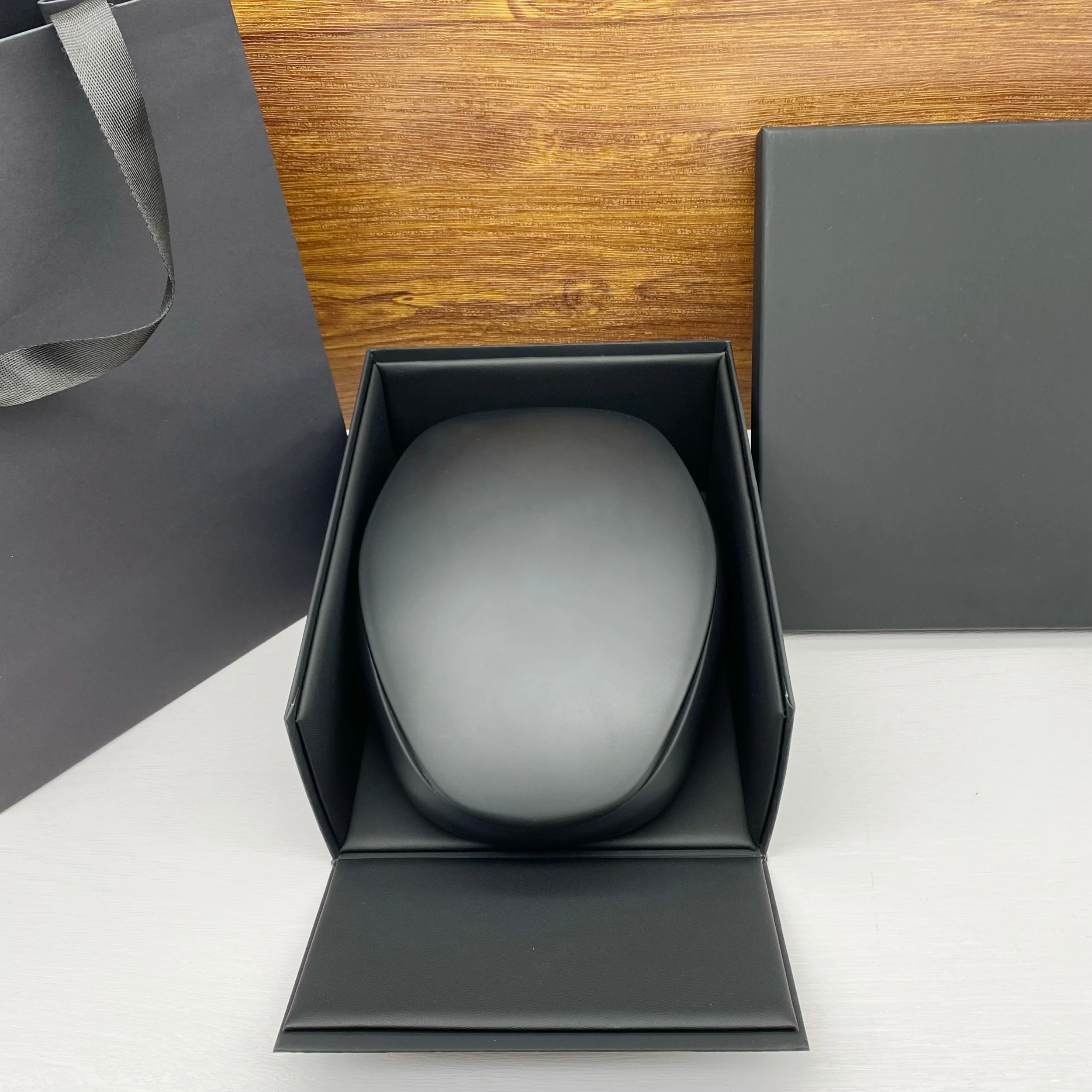 Factory Supply Wholesale High-Grade Luxury Brand Black PU Watch Original Box R Watch Packing Box With The Best Quality