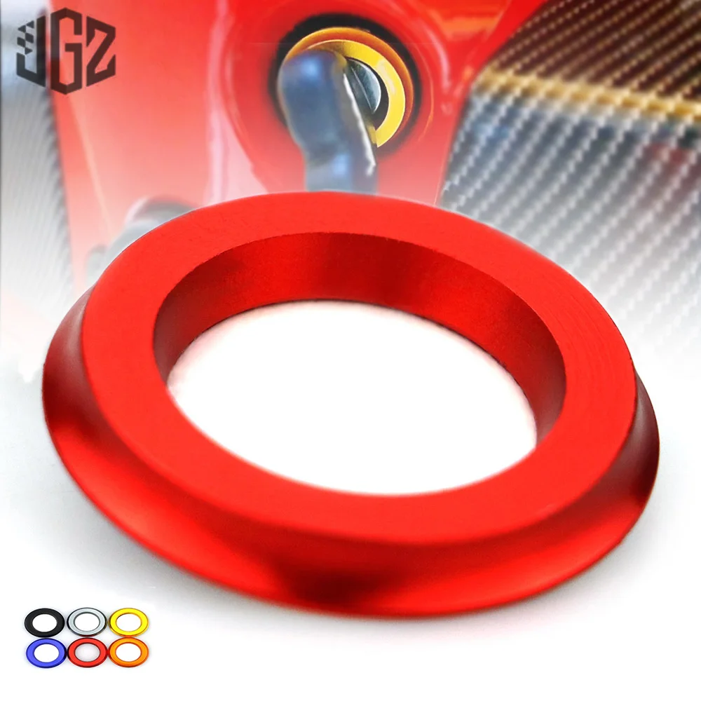 

Алюминиевая круглая крышка переключателя зажигания для мотоцикла CNC, кольцевая Крышка для Vespa Sprint Primavera LXV GTV 150 125 GTS 250 300, аксессуары