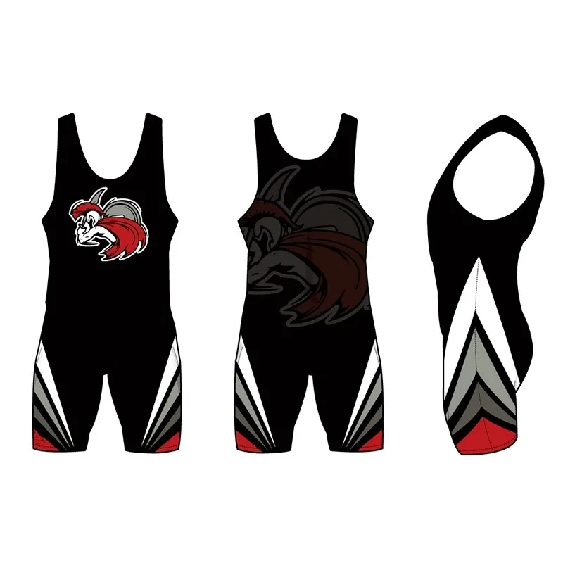 Youth and Adult Swimwear Marathon Running Wear Light Weight Iron Suit Wrestling Singlets WWE Gym Breathable Sport Skinsuit USA