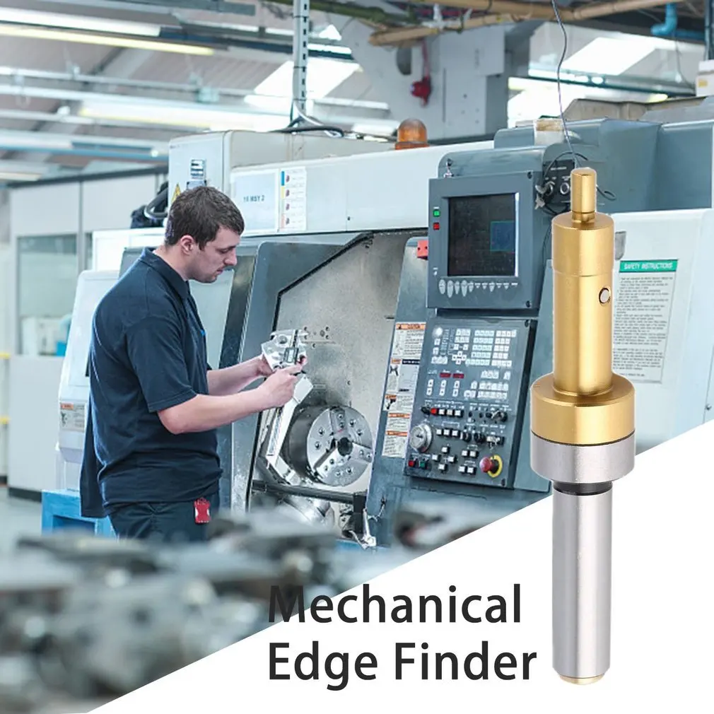 

1pc Center Finder Touch Point Sensor For CNC Machine Precision Non-magnetic Mechanical Edge Finder Titanium