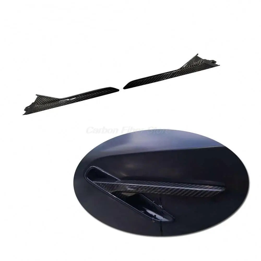 

Carbon Fiber Car side fender trim cover grill for BMW F90 M5 Sedan 4-Door 2018-2020