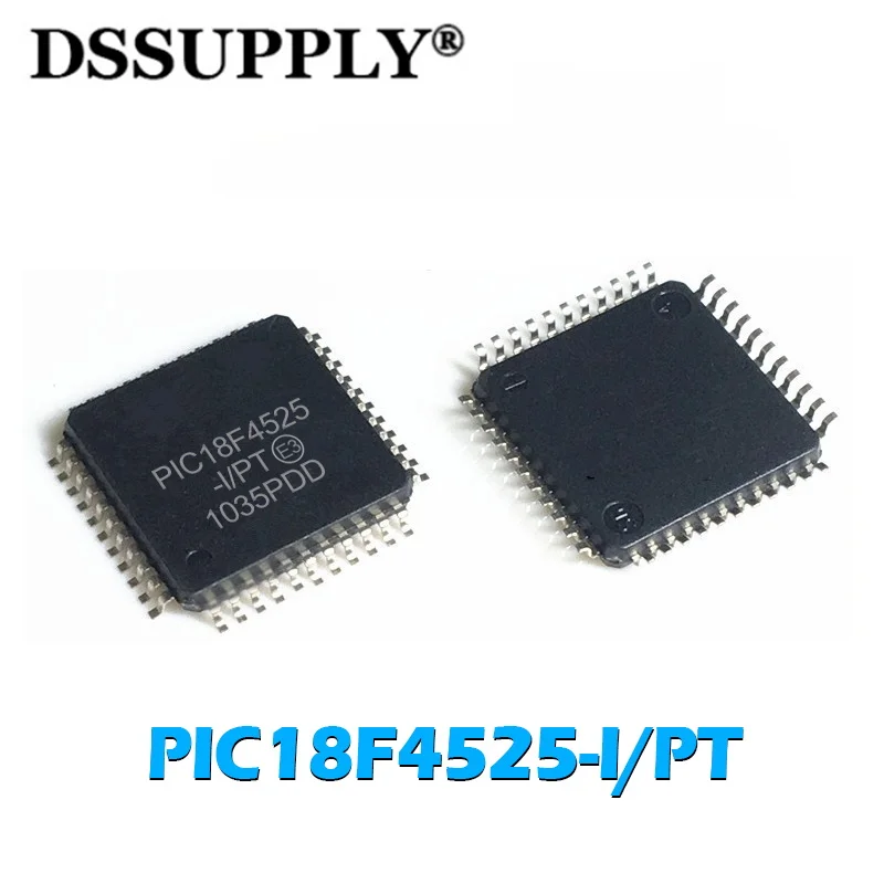 

5PCS New Original PIC18F4525 TQFP-44 MCU PIC18F4525-I/PT PIC18F4525-E/PT Microcontroller Memory Chip Electronic Components