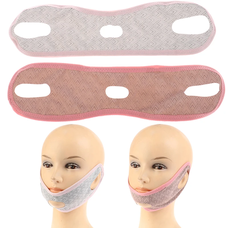 

Elastic Face Slimming Bandage V Line Face Shaper Women Chin Cheek Lift Up Belt Facial Massager Strap Face Skin Care Tools Beauty
