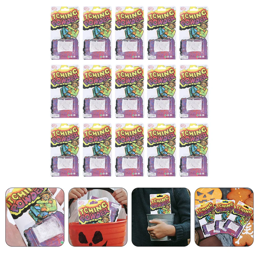 

20pcs Funny Itching Powders Prank Props Props (As Shown)