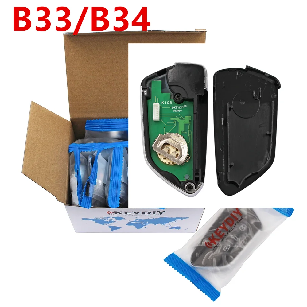 2 шт. KD Remote B Series B33 B34 NB NB33 NB34 Multi для KD900 KD-X2 MINI KD-MAX Golf8 Style