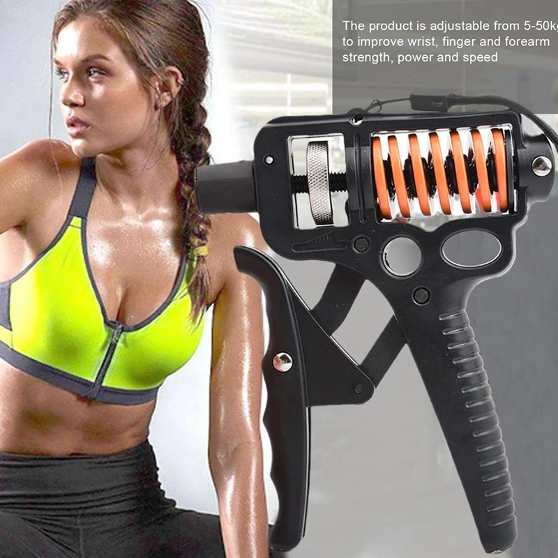 Тренажер для силы захвата 5-165 кг тренажер рук профессиональный регулируемый