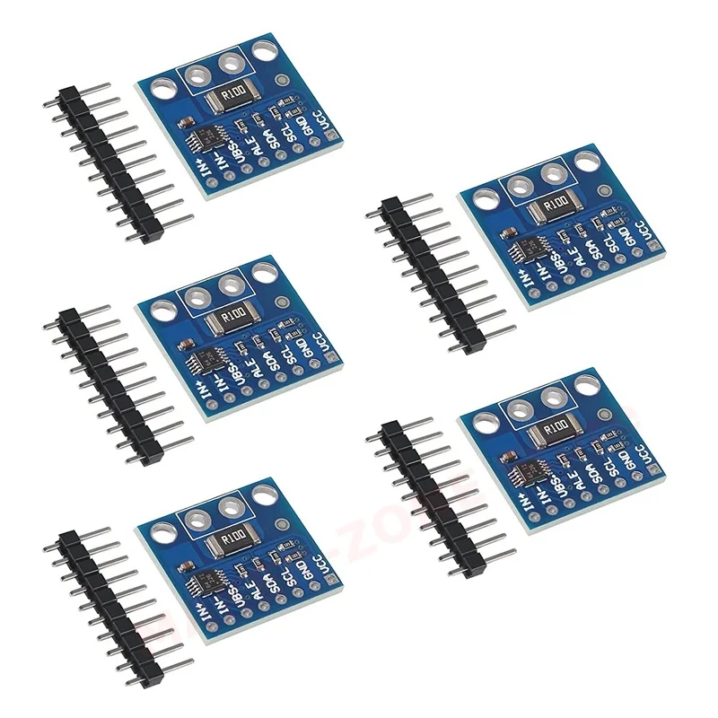 

5 шт. INA226 двунаправленный модуль монитора с оповещением о напряжении и токе I2C IIC 36 В для Arduino