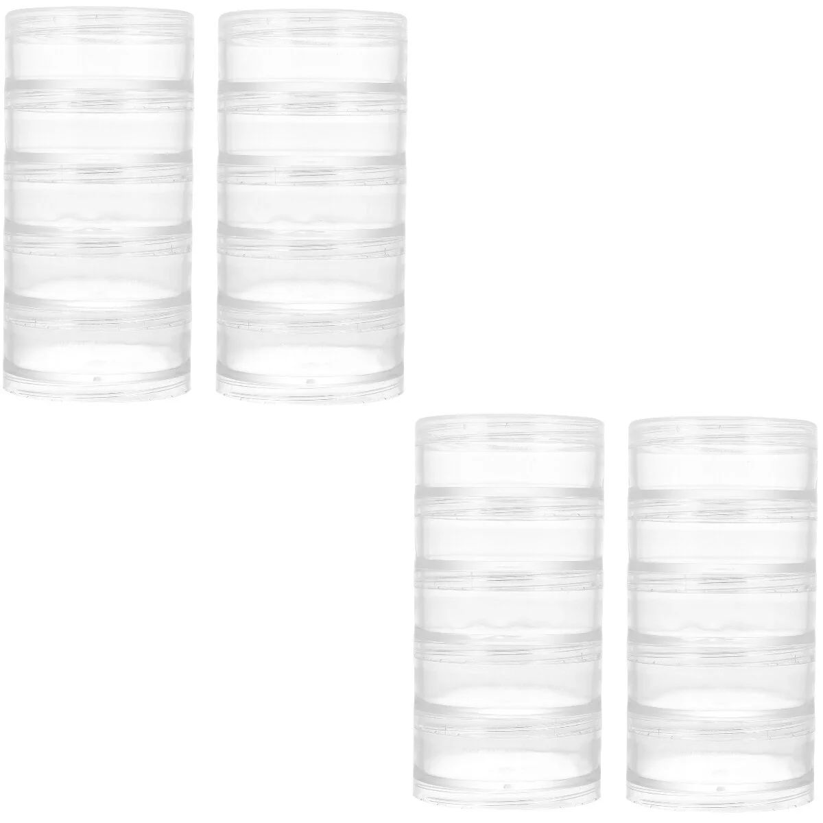 

4 комплекта, 5 шт., коробка для хранения ювелирных изделий