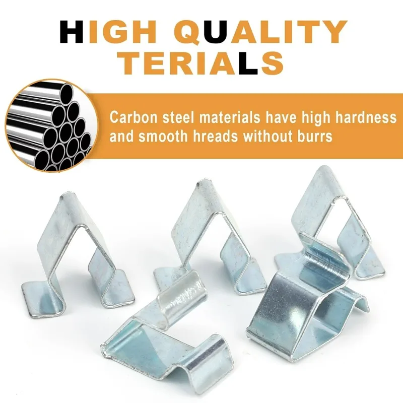 10/30 шт. металлические зажимы для дверных полос автомобиля VW Seat Audi A4 A6 Golf 6 фиксатор