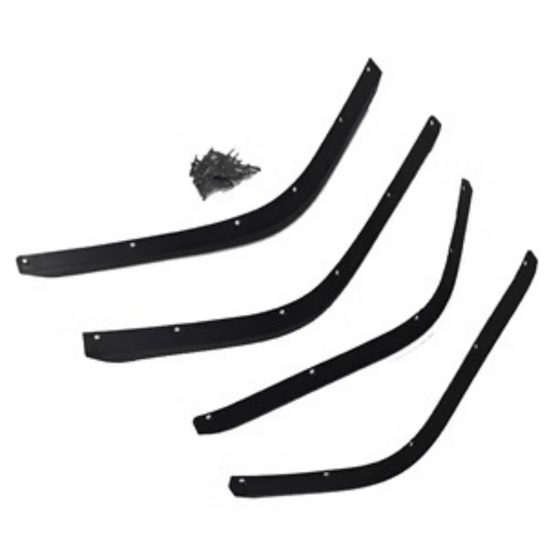 

4 pieces Body Kit Eyebrow Fender assembly for Jeep Wrangler JL 2018 2019 2020 2021 2022 2023 convert Auto Accessories