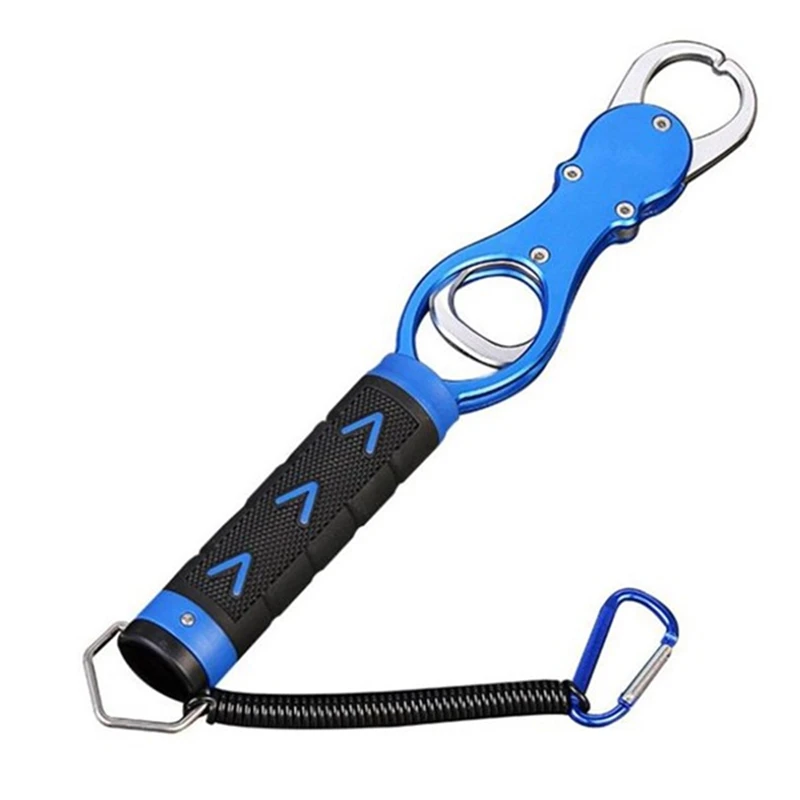 

2Pcs Fish Pliers Fishing Gear Fishing Tool Control Fish Clip Fishing Gear Bracket Non-Slip Clip Rope Lip Clamp