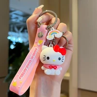 keychain hello kt genuine sanrio spacewalk big eared dog gifts kuromi 5cm melody cinnamoroll cute bag pendant for girl friends